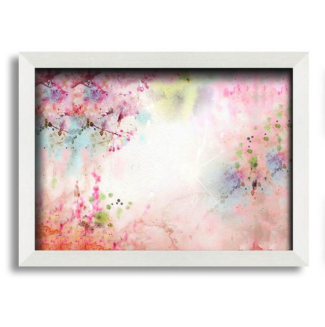 Anasthasie Pink Dream - Single Picture Frame Art Prints Metro Lane Size: 42cm H x 59.7cm W x 10cm D on Productcaster.