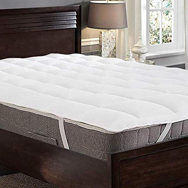 NightComforts Hollowfibre 1000GSM Mattress Toppers NightComfort Size: Single (3') on Productcaster.