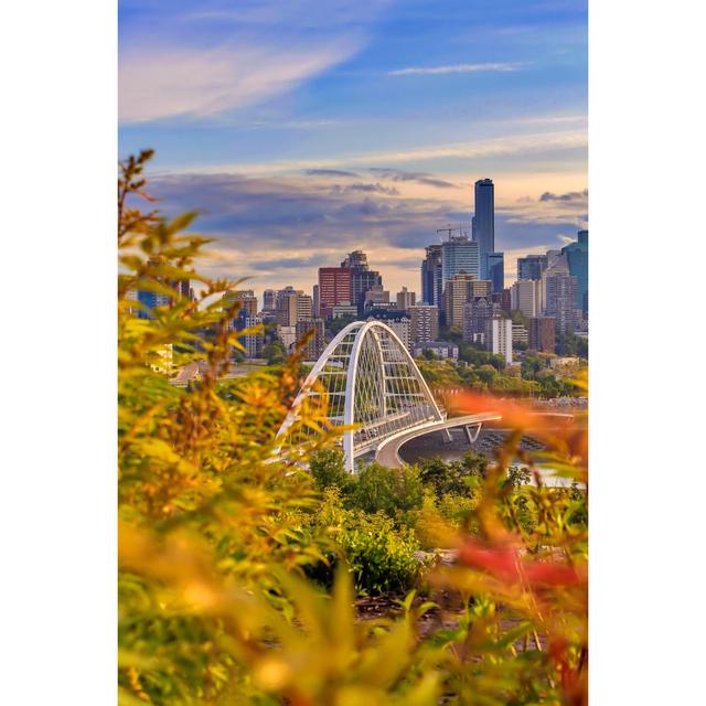 Katonah Summer Skyline - Wrapped Canvas Photograph Marlow Home Co. Size: 76cm H x 51cm W x 3.8cm D on Productcaster.