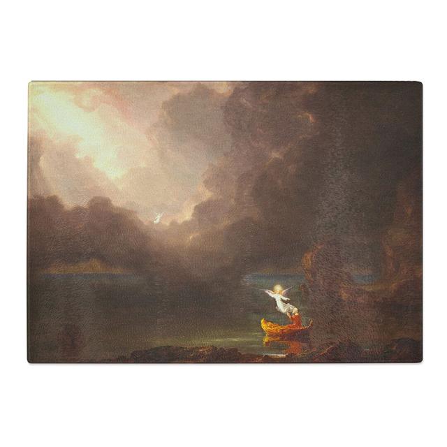 The Voyage of Life Old Age by Thomas Cole Chopping Board East Urban Home Size: 0.4cm H x 20cm W x 28.5cm L on Productcaster.