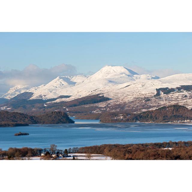 Loch Lomond In Winter by Theasis - No Frame Art Prints on Canvas Alpen Home Size: 61cm H x 91cm W on Productcaster.