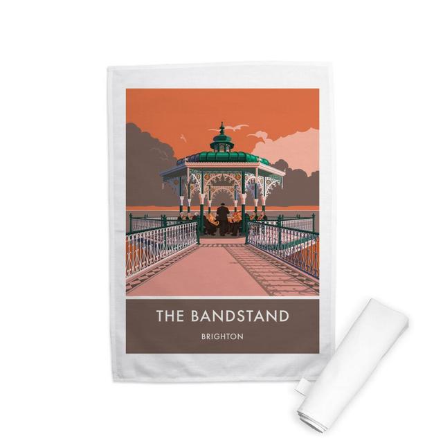 Brighton Bandstand Tea Towel Maturi on Productcaster.