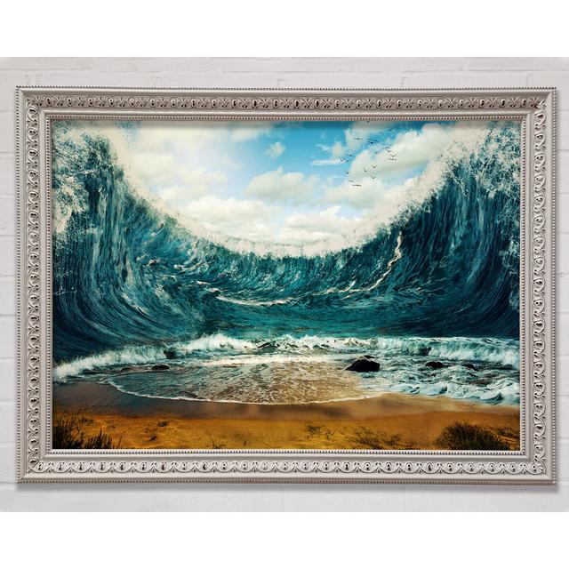 The Ocean Parts - Single Picture Frame Art Prints Bright Star Size: 21cm H x 29.7cm W x 3cm D on Productcaster.