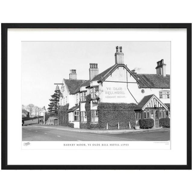 'Barnby Moor, Ye Olde Bell Hotel C1955' - Picture Frame Photograph Print on Paper The Francis Frith Collection Size: 40cm H x 50cm W x 2.3cm D on Productcaster.