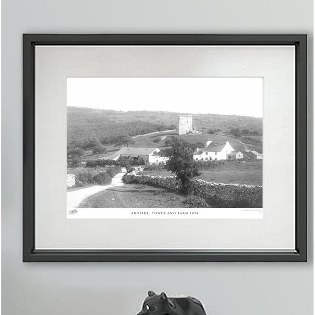 Arnside, Tower And Farm 1894 by Francis Frith - Single Picture Frame Print The Francis Frith Collection Size: 45cm H x 60cm W x 2.3cm D on Productcaster.