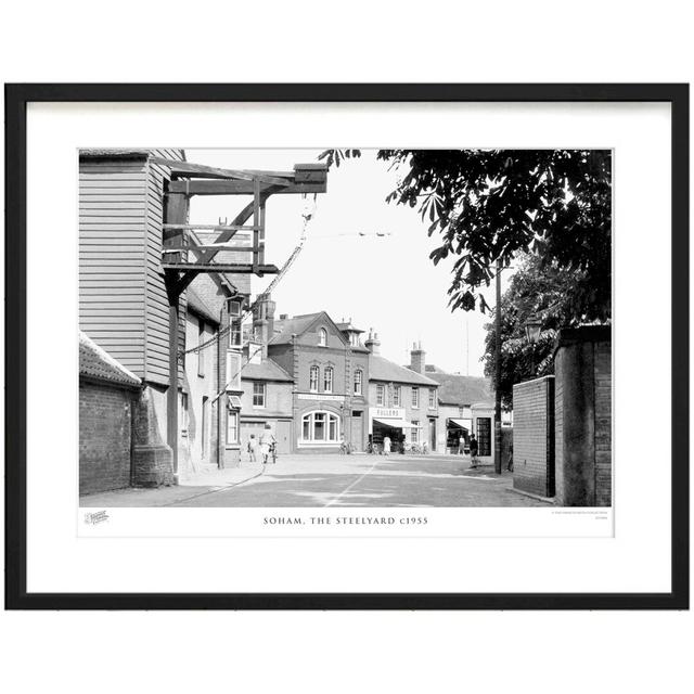 'Soham, the Steelyard C1955' by Francis Frith - Picture Frame Photograph Print on Paper The Francis Frith Collection Size: 40cm H x 50cm W x 2.3cm D on Productcaster.