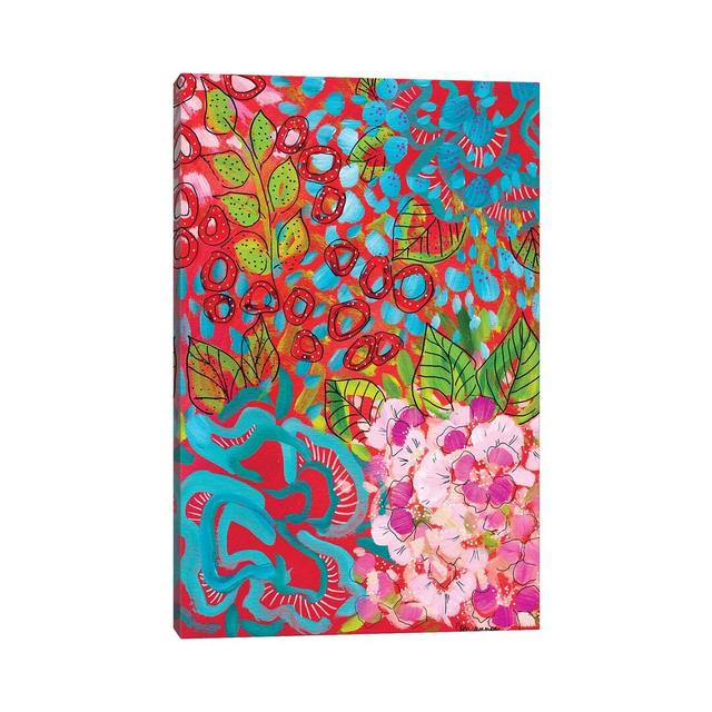 In Fresh Bloom by Lisa Concannon - Wrapped Canvas Painting ClassicLiving Size: 45.72cm H x 30.48cm W x 1.905cm D on Productcaster.