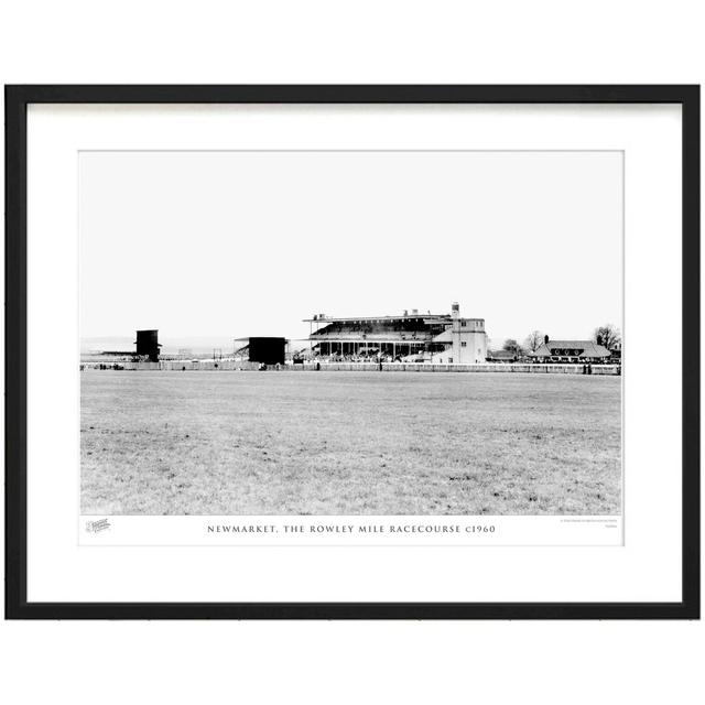 'Newmarket, the Rowley Mile Racecourse C1960' by Francis Frith - Picture Frame Photograph Print on Paper The Francis Frith Collection Size: 28cm H x 3 on Productcaster.