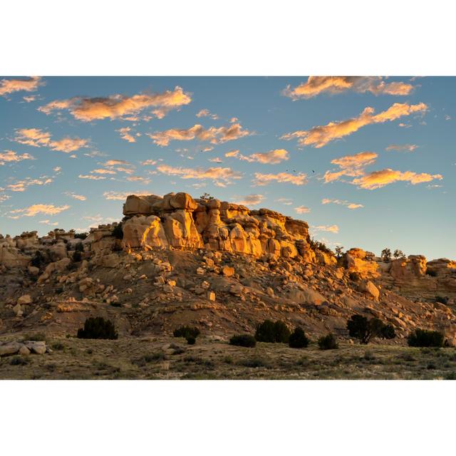 Neffs Mountain In New Mexico by Gchapel - Wrapped Canvas Print Alpen Home Size: 51cm H x 76cm W x 3.8cm D on Productcaster.