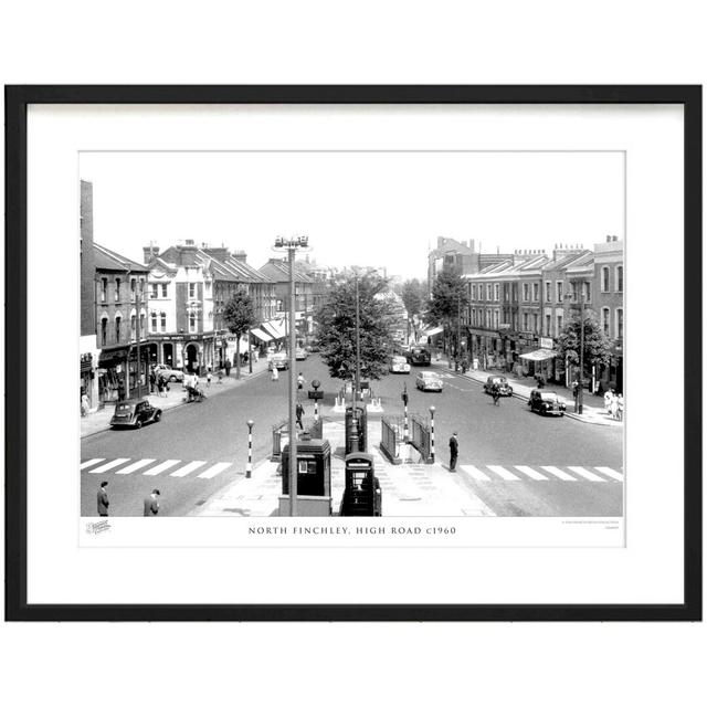 North Finchley, High Road C1960 by Francis Frith - Single Picture Frame Print The Francis Frith Collection Size: 60cm H x 80cm W x 2.3cm D on Productcaster.