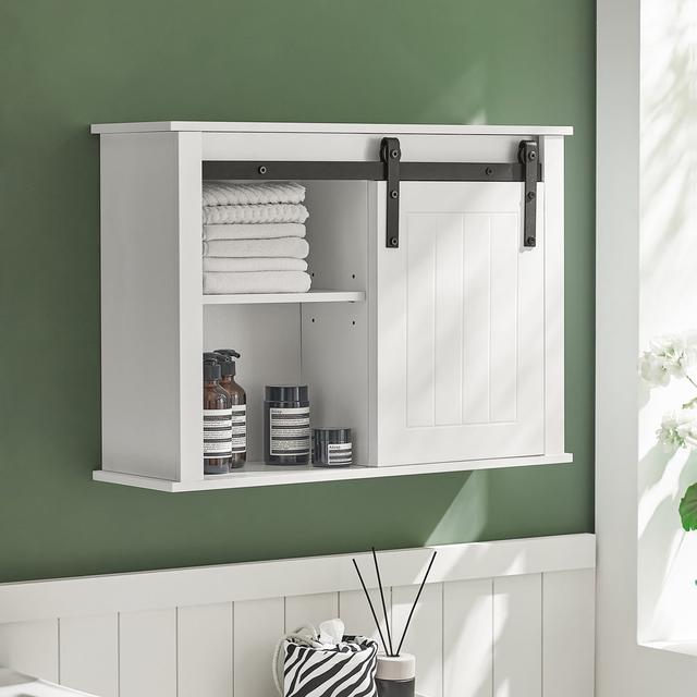 Madteos 68Cm W x 48Cm H x 20Cm D Wall Mounted Bathroom Cabinet Brambly Cottage on Productcaster.