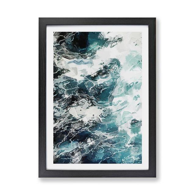 Tempest - Picture Frame Painting Print on Paper East Urban Home Frame Option: Black, Size: 45cm H x 63cm W x 2cm D on Productcaster.