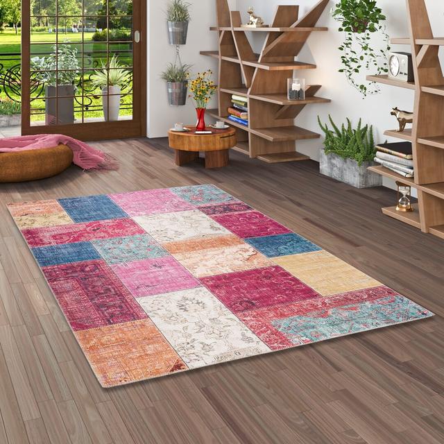 Duras Flatweave Multicolour Rug Bloomsbury Market Rug Size: Rectangle 160 x 230cm on Productcaster.