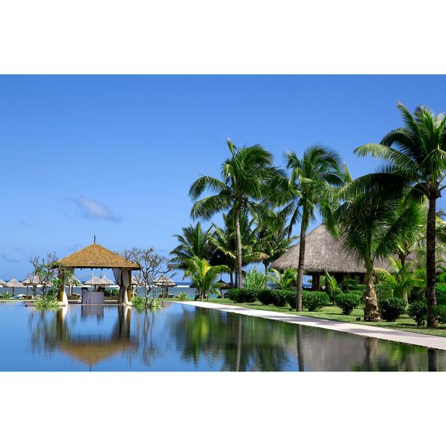 Luxury Tropical Resort by Saraberdon - Wrapped Canvas Photograph Bay Isle Home Size: 20cm H x 30cm W on Productcaster.