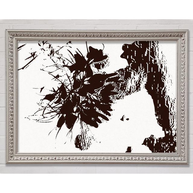 Retreat Brown - Print Ophelia & Co. Size: 59.7cm H x 84.1cm W x 3cm D, Format: Gold Framed Paper on Productcaster.