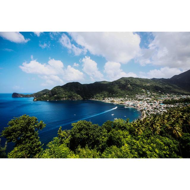 Soufriere Bay, St Lucia House of Hampton Size: 30cm H x 46cm W x 3.8cm D on Productcaster.