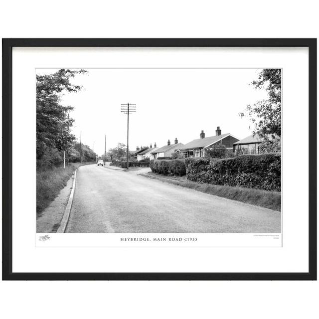 'Heybridge, Main Road C1955' by Francis Frith - Picture Frame Photograph Print on Paper The Francis Frith Collection Size: 28cm H x 36cm W x 2.3cm D on Productcaster.