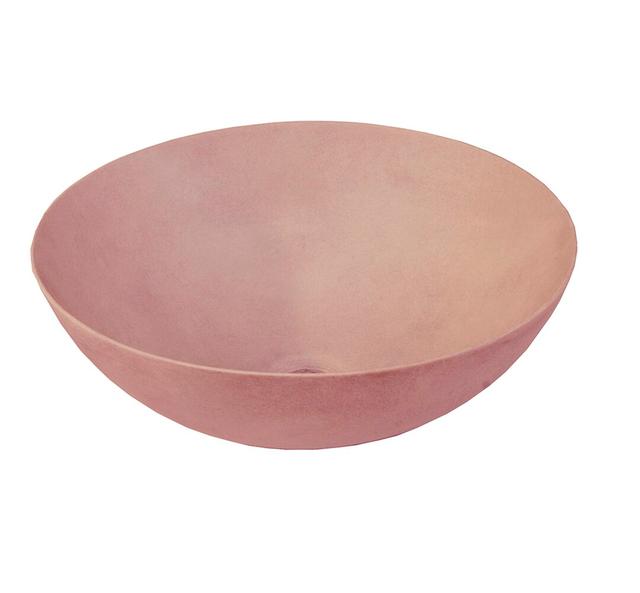 RITA & LOLA Home 400mm L x 400mm W Porcelain Circular Sink RITA & LOLA home Finish: Pink on Productcaster.