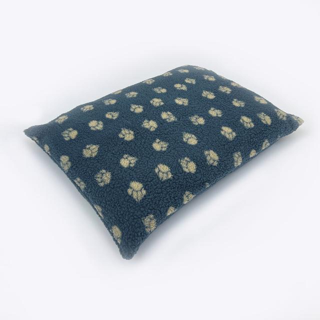 Danish Pillow/Classic in Blue Danish Design Size: 20cm H x 87cm W x 138cm D on Productcaster.