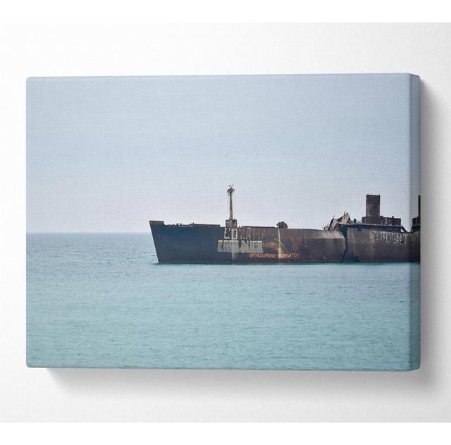 No Frame Print on Canvas Breakwater Bay Size: 66cm H x 106.6cm W on Productcaster.