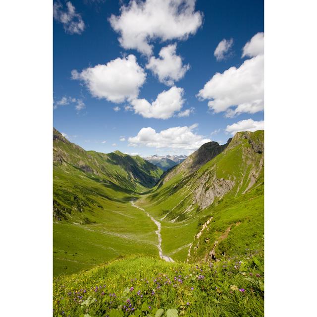 Mountain Meadow by Wingmar - Wrapped Canvas Art Prints Alpen Home Size: 46cm H x 30cm W x 3.8cm D on Productcaster.