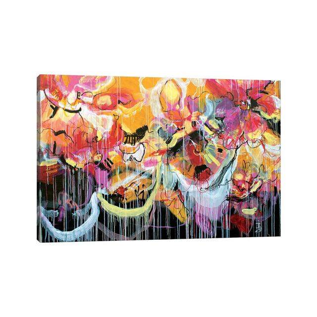 Floral Prelude II By Misako Chida - Wrapped Canvas Painting by Misako Chida - Wrapped Canvas Painting ClassicLiving Size: 30.48cm H x 45.72cm W x 1.91 on Productcaster.