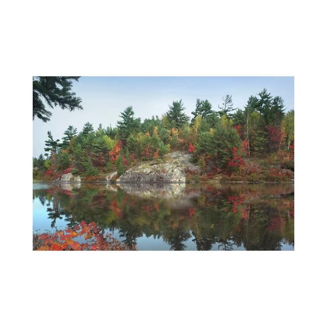 Lake Near French River, Ontario, Canada by Tim Fitzharris - Wrapped Canvas Photograph Latitude Run Size: 30.48cm H x 45.72cm W x 1.91cm D on Productcaster.