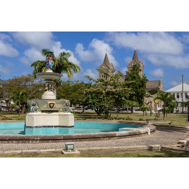 Independence Square at St. Kitts - Wrapped Canvas Photograph Brayden Studio Size: 61cm H x 91cm W x 3.8cm D on Productcaster.