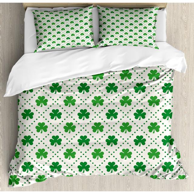 Bretha Floral [EU ONLY] Duvet Cover Set with Pillowcases 17 Stories Size: King Duvet Cover + 2 Standard Pillowcases on Productcaster.