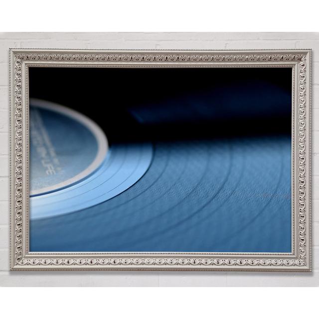 Vinyl Record Framed Print - Picture Frame Graphic Art on Canvas Latitude Run Size: 29.7cm H x 42cm W x 3cm D, Format: Gold Framed Paper on Productcaster.