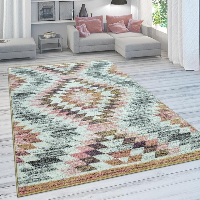 Wike Flatweave Grey Rug Bloomsbury Market Rug Size: Rectangle 160 x 220cm on Productcaster.