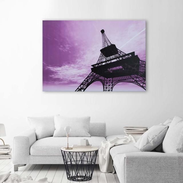 Leinwandbild Eiffel Tower - The City Of Paris 15991 Ebern Designs Größe: 60 cm H x 90 cm B x 2 cm T on Productcaster.