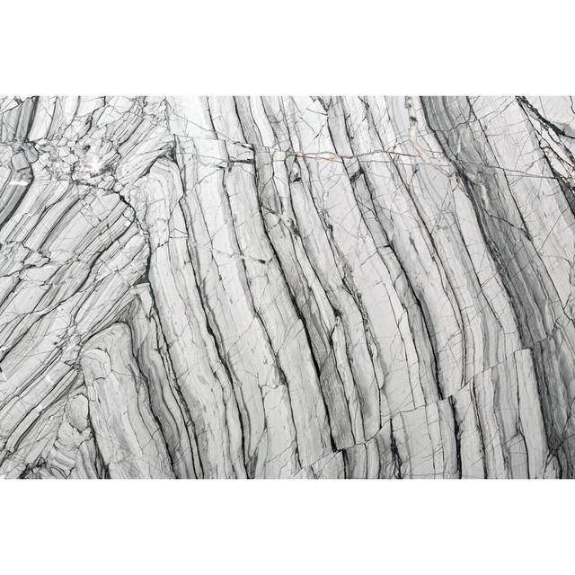 Abstract Natural Marble by Dmytro Synelnychenko - Wrapped Canvas Print Metro Lane Size: 61cm H x 91cm W x 3.8cm D on Productcaster.