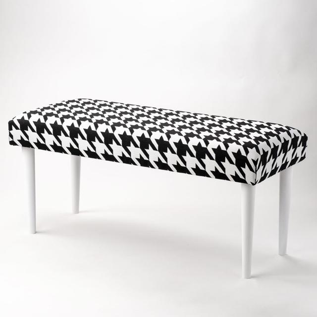 Rheems Upholstered Bench Corrigan Studio Size: H40 x W100 x D35cm on Productcaster.