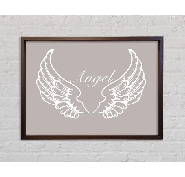 Angel Wings Beige - Print Bright Star Size: 100cm H x 141.4cm W on Productcaster.