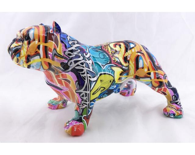 Graffiti British Bulldog Carbonell Figurine Maturi on Productcaster.