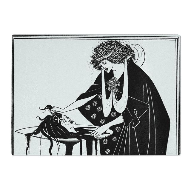 A Tragedy in Act One Vol.2 by Aubrey Beardsley Chopping Board East Urban Home Size: 0.4cm H x 29cm W x 39cm L on Productcaster.