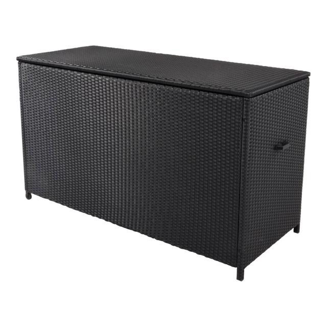 900 L Wicker/Rattan Storage Box Ebern Designs on Productcaster.