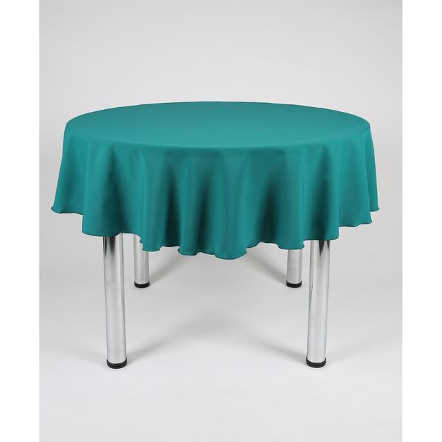 Cameron-James Salisbury Tablecloth 17 Stories Size: 91cm W x 91cm L, Colour: Jade Green on Productcaster.