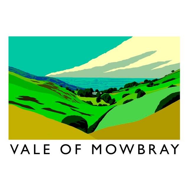 Vale Of Mowbray 2 by Richard O'Neil - Print East Urban Home Size: 30 cm H x 40 cm W x 1 cm D, Format: No Frame on Productcaster.