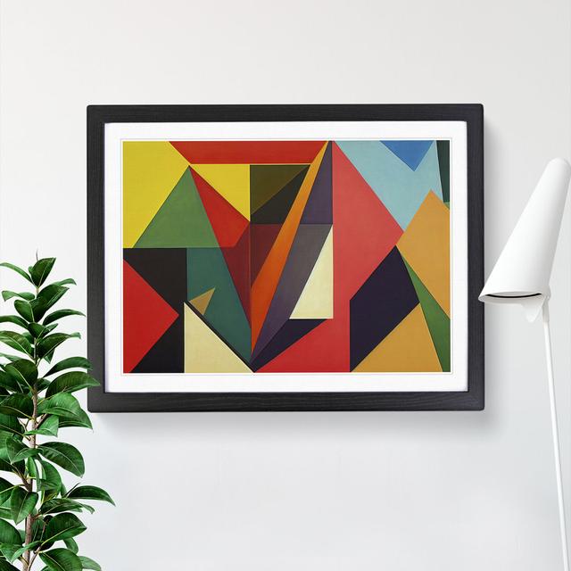 Shapes - Picture Frame Graphic Art Metro Lane Size: 46cm H x 64cm W, Frame Colour: Black Framed on Productcaster.