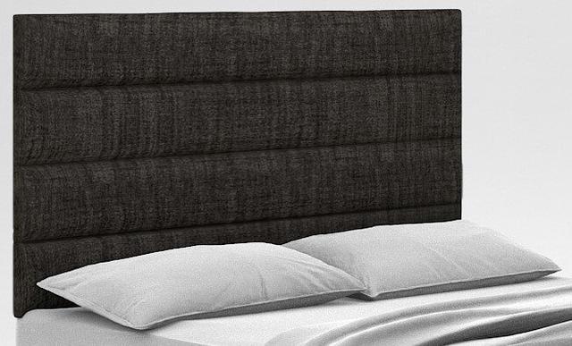 Eloise Upholstered Headboard Zipcode Design Upholstery: Wool Charcoal, Size: Small Single (2'6) on Productcaster.