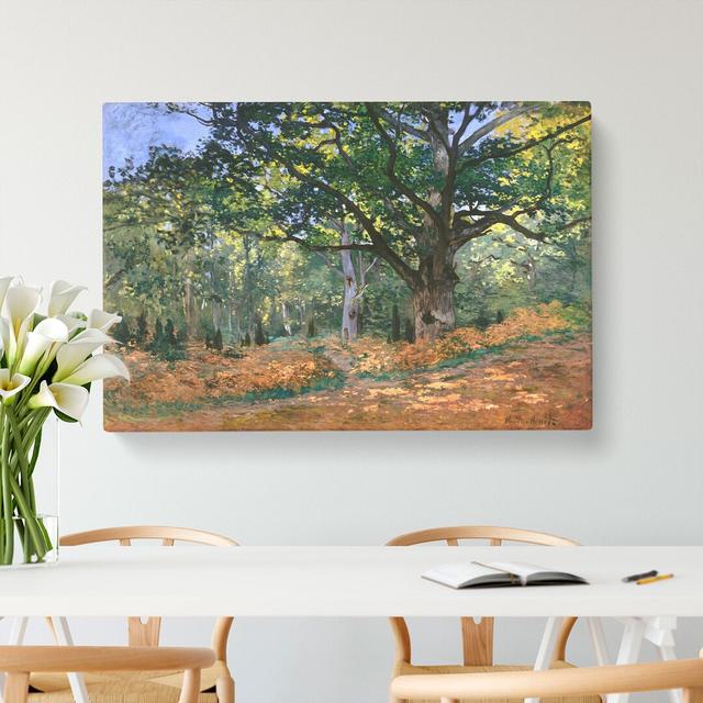 The Bodmer Oak Tree by Claude Monet - Wrapped Canvas Painting East Urban Home Size: 50cm H x 76cm W x 3cm D on Productcaster.