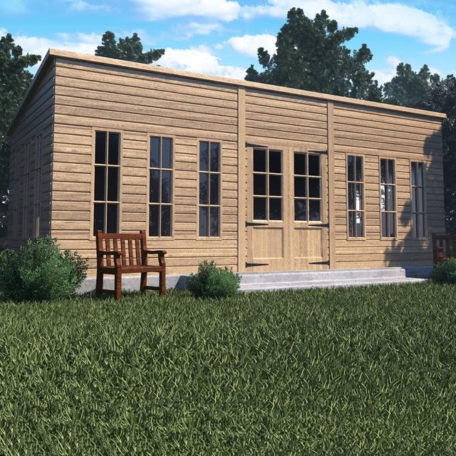 Carmichaels 18 x 12 Ft. Shiplap Summer House Dakota Fields on Productcaster.