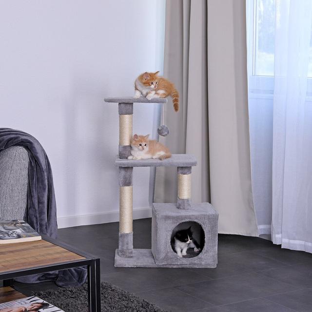 Katzenbaum New Milford 85 cm Archie & Oscar Farbe: Grau on Productcaster.