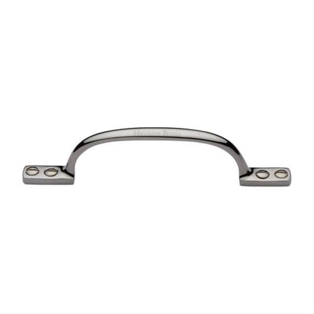 Heritage Sash Pull Handle Heritage Brass Size: 15.2 cm L, Finish: Polished Nickel on Productcaster.