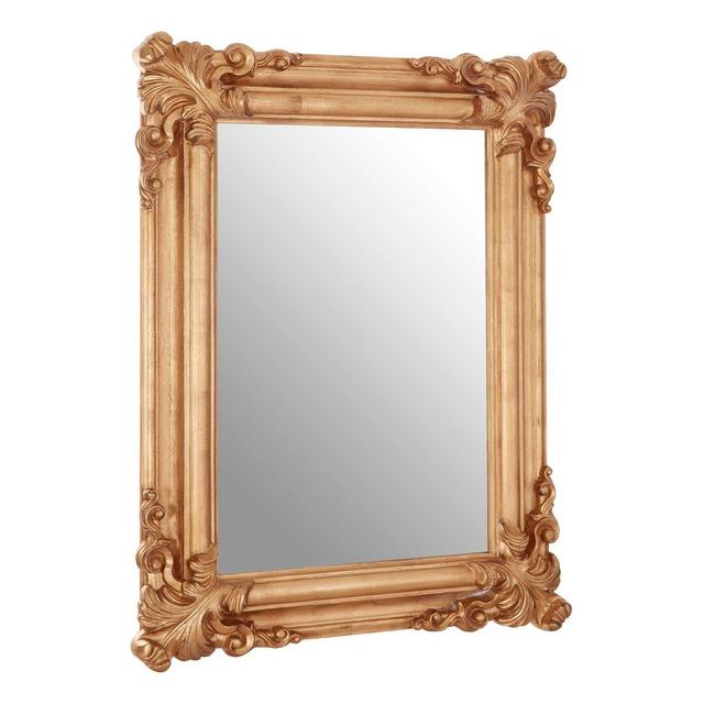 Abney Flat Wall Mirror Astoria Grand on Productcaster.