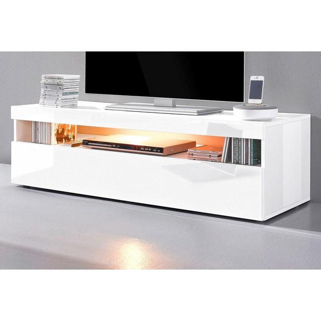 Jessica TV Stand for TVs up to 58" Zipcode Design Colour: White on Productcaster.