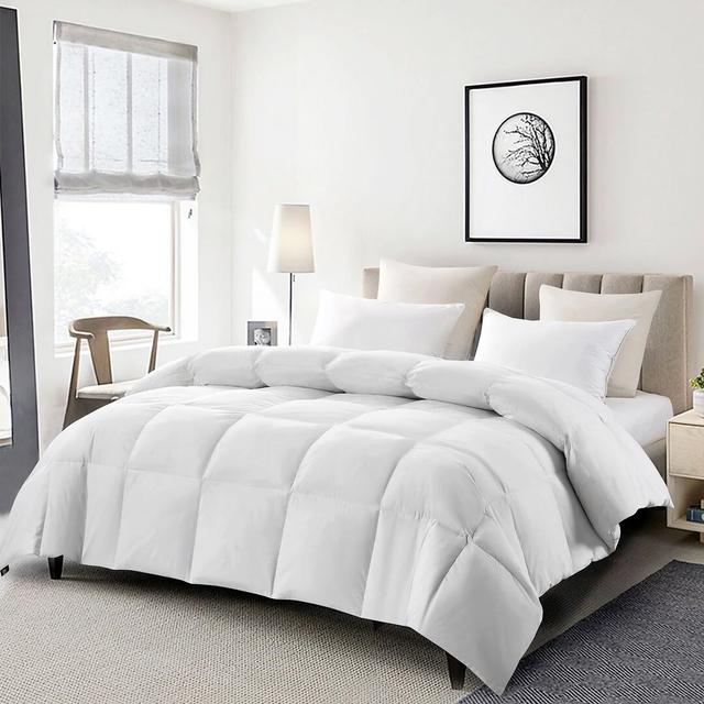 Luxury Hollowfibre 10.5 Tog Duvet White Noise Size: Kingsize on Productcaster.