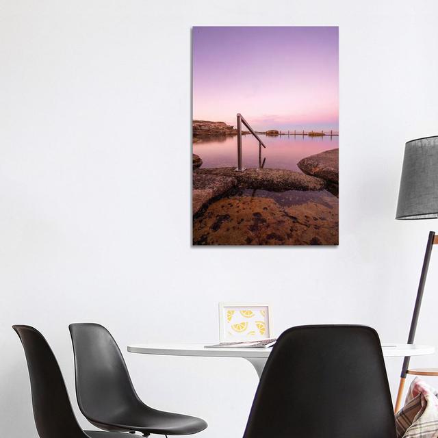 Silky Swims by Charlotte Curd - Photograph on Canvas Highland Dunes Size: 101.6cm H x 66.04cm W x 1.9cm D, Format: Wrapped Canvas on Productcaster.